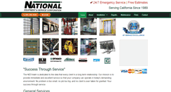 Desktop Screenshot of national-equipment.com